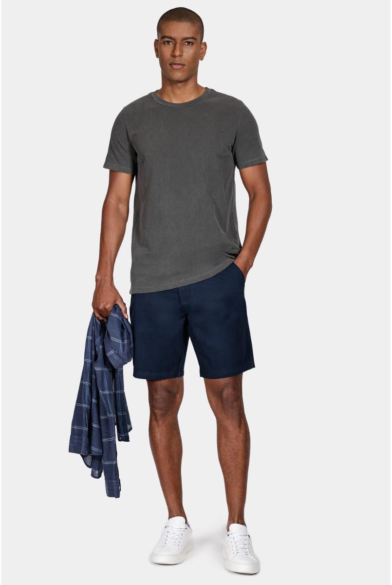 Camiseta Aramis Manga Curta Tinturada Preto - 6