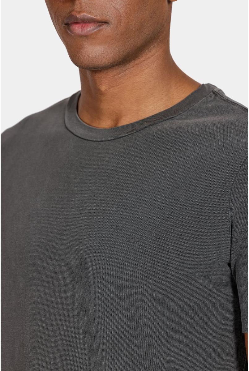 Camiseta Aramis Manga Curta Tinturada Preto - 7