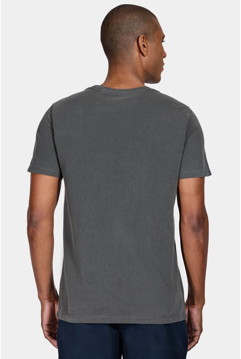 Camiseta Aramis Manga Curta Tinturada Preto - 8