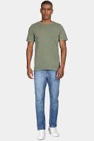 Camiseta Aramis Manga Curta Tinturada Verde Militar - 2