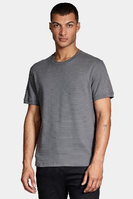 Camiseta Aramis Manga Curta New Suedine Cinza Grafite