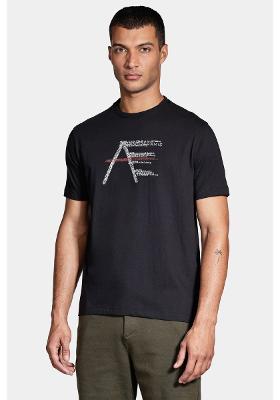 Camiseta Aramis Manga Curta Aramis Institucional Preto