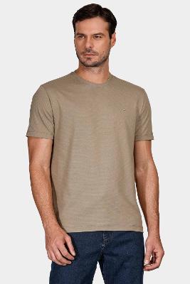 Camiseta Maquineta Bege