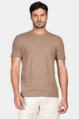 Camiseta Manga Curta Cannes Cáqui