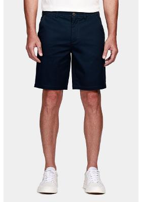 Bermuda Aramis Chino Clássica Sarja Marinho