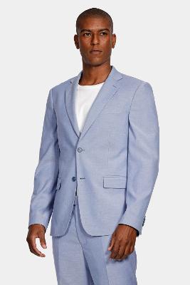 Paletó Aramis Oxford Super Slim Azul Claro