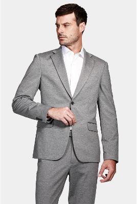 Paletó Aramis Malha Super Slim Cinza