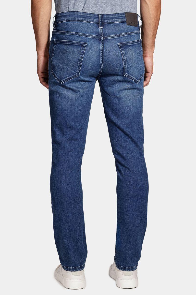 Calça Jeans Aramis Slim Especial Escura Azul Escuro - 6