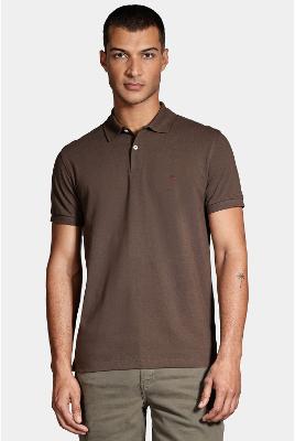 Polo Básica Piquet Verde Militar