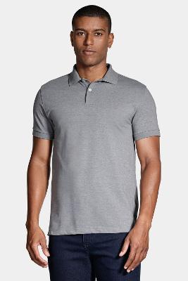 Polo Aramis Piquet Mescla Cinza Grafite
