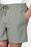 Shorts Aramis de Elástico Liso Maquinetado Verde - 3