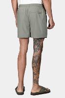 Shorts Aramis de Elástico Liso Maquinetado Verde - 5