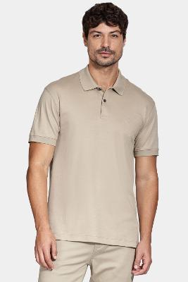 Polo Aramis Interlock Pima Caqui