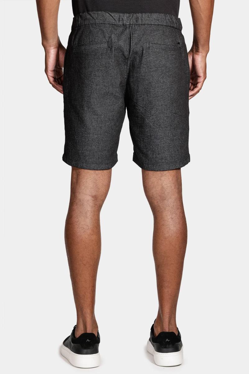 Bermuda Aramis Elástico Mou Preto - 5