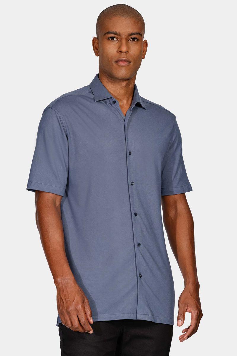 Camisa Aramis Manga Curta Regular Liquid Repeller Azul - 1