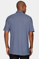 Camisa Aramis Manga Curta Regular Liquid Repeller Azul