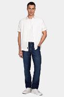 Camisa Aramis Manga Curta Regular Ampla Off White - 2