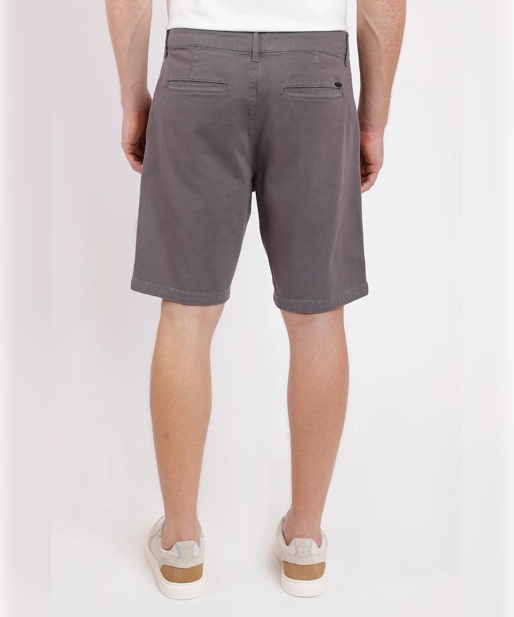 Bermuda Chino Aramis Verde Militar Casual Masculino - 3