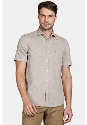 Camisa Aramis Regular Bolso Colors Natural