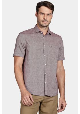 Camisa Aramis Regular Bolso Colors Bordeaux
