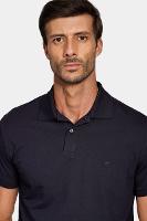 Polo 1/2 Malha Lisa Marinho - 3