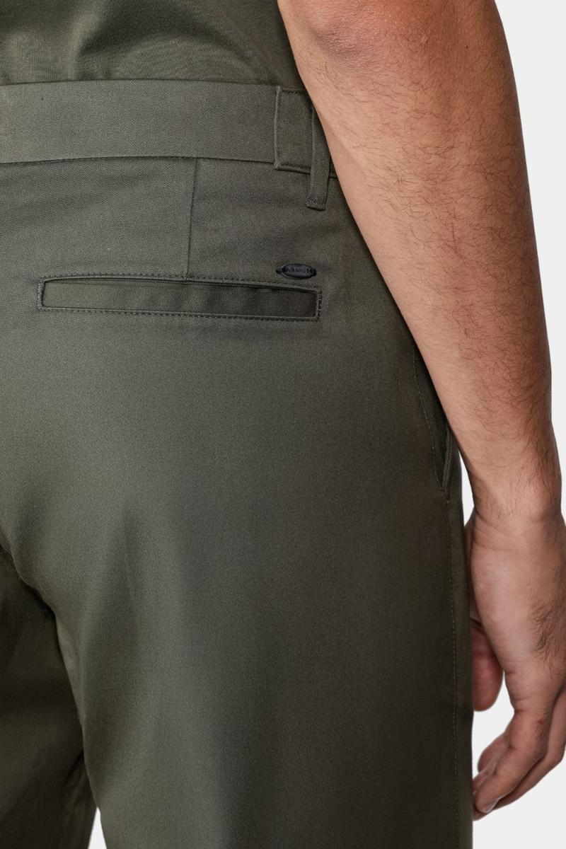 Calça Aramis Chino Estilo Moovex Verde Pantano - 3