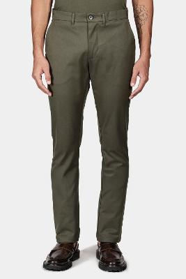 Calça Aramis Chino Estilo Moovex Verde Pantano