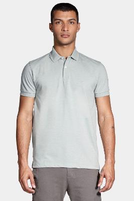 Polo Aramis Piquet Mescla Verde Salvia