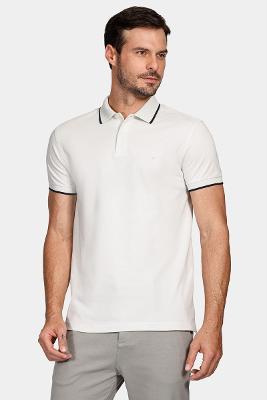 Polo Aramis Clássica Cinza