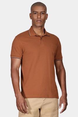 Polo Aramis Básica Caramelo