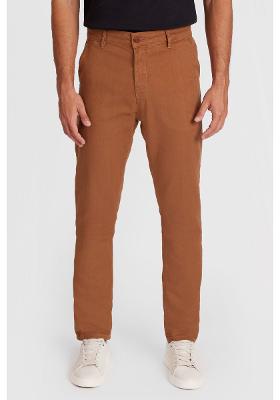 Calça Slim Moletom Color Castor