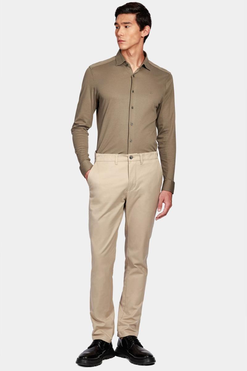 Camisa Aramis Manga Longa Slim  de Algodão  Verde - 2