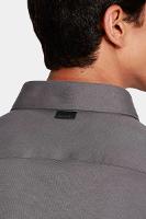 Camisa Aramis Manga Longa Slim Algodão Chumbo - 5