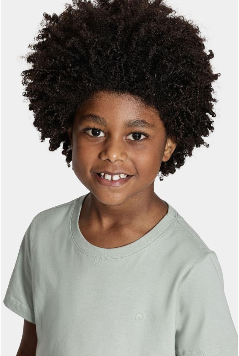 Camiseta Algodão Aramis Básica Manga Curta Menta - 3