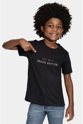 Camiseta Aramis Algodão Special Edition Manga Curta Preto