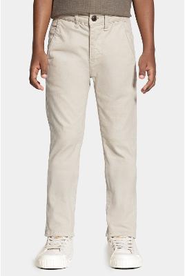 Calça Aramis Chino Color Sarjada Areia