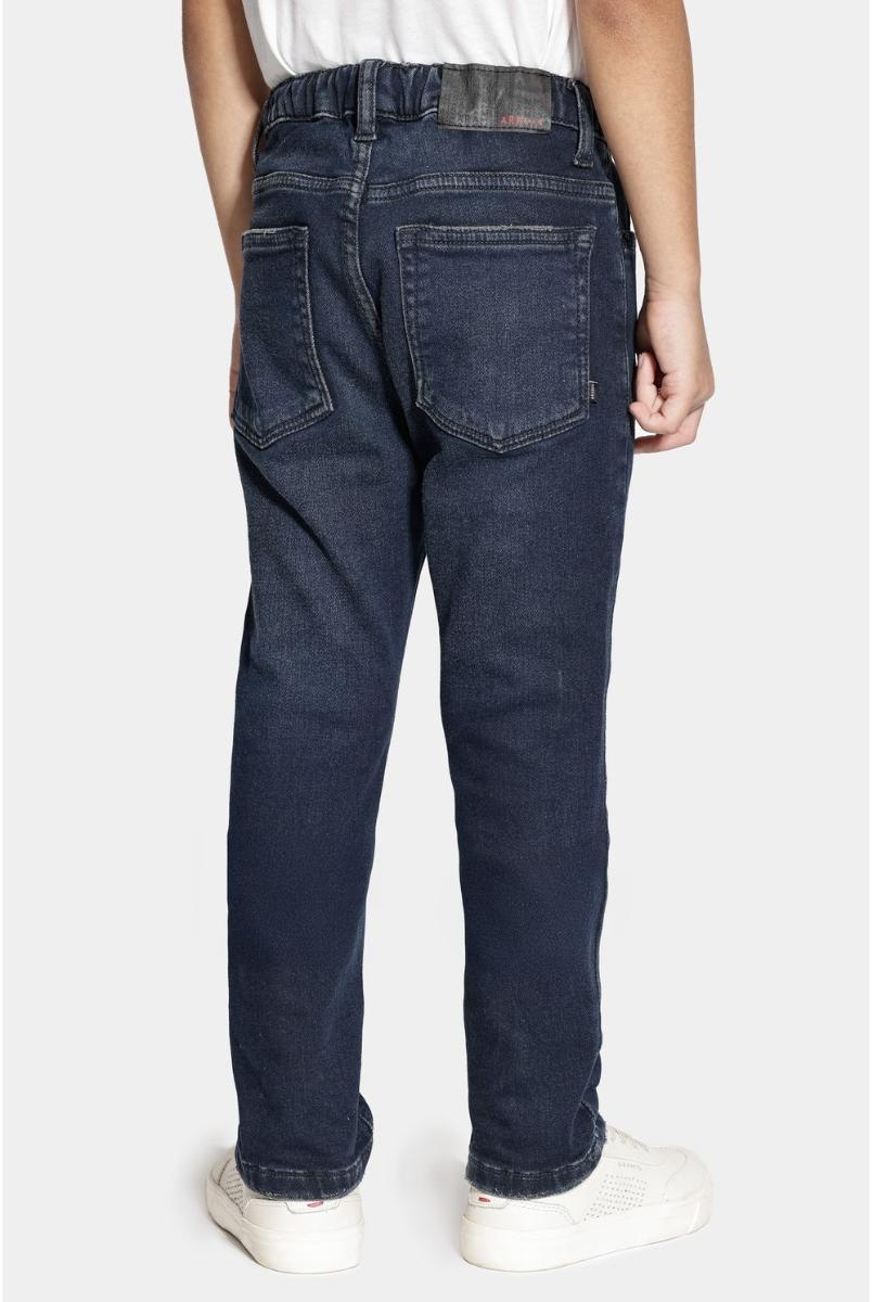 Calça Aramis Jeans Confort Bolsos Azul Escuro - 5
