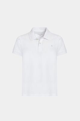 Polo Aramis Algodão Básica Manga Curta Branco