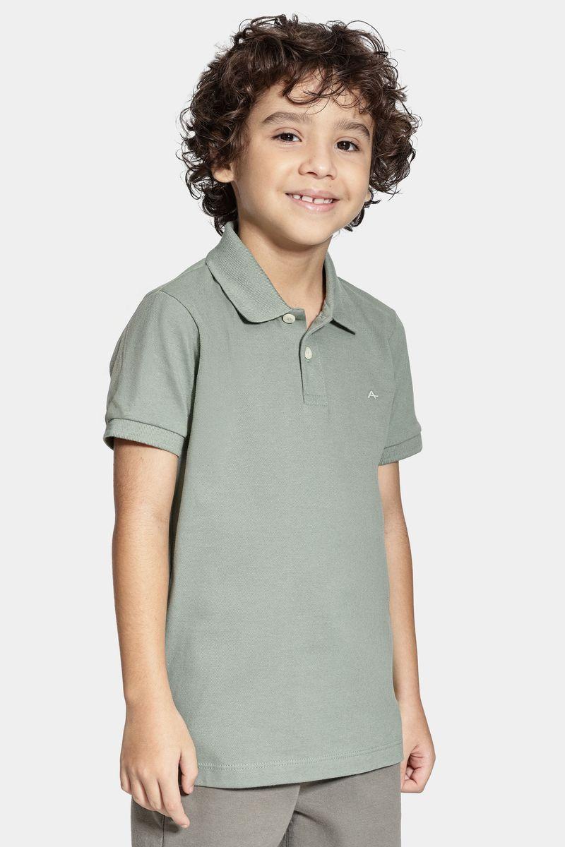 Polo Aramis Algodão Básica Manga Curta Menta - 2
