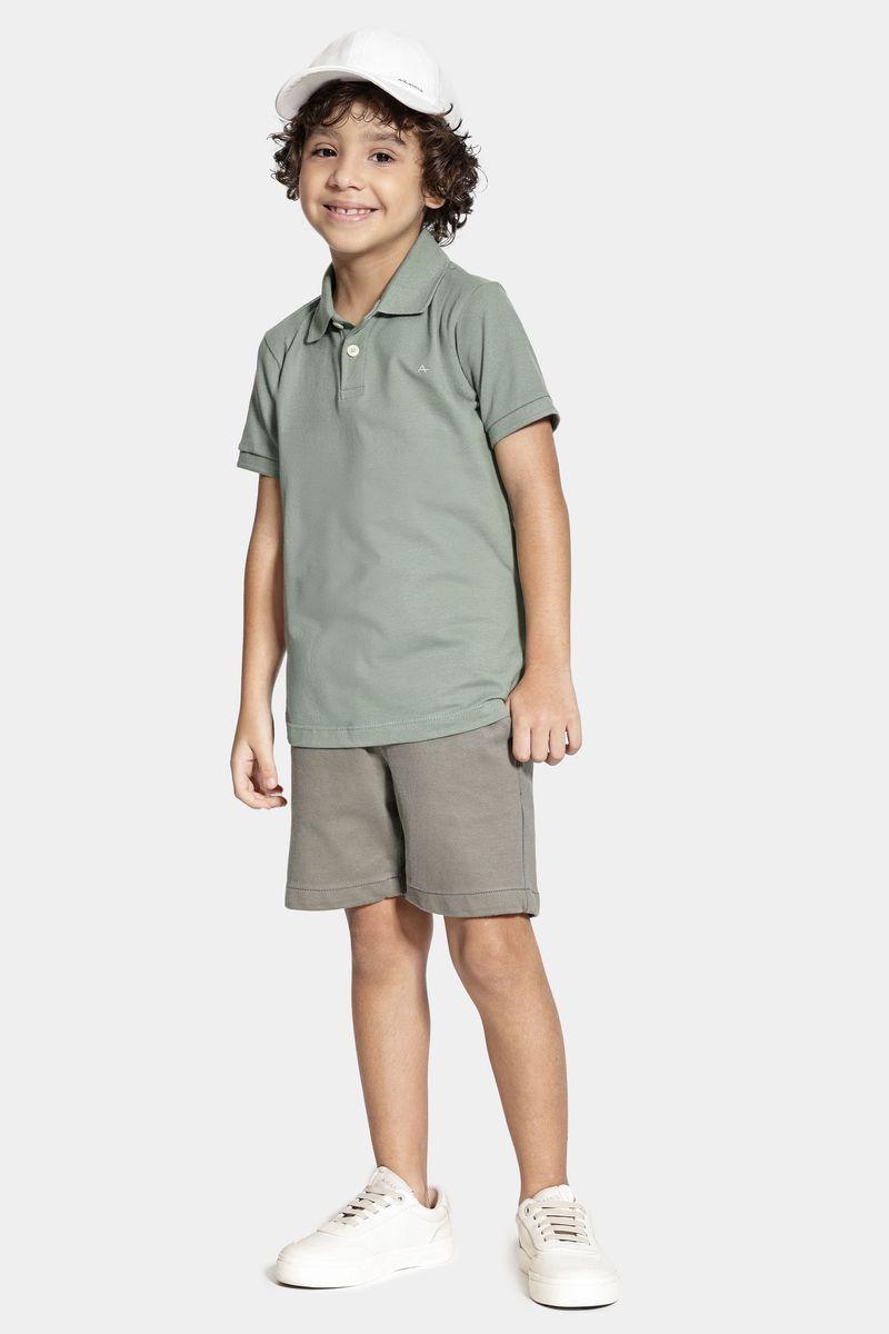 Polo Aramis Algodão Básica Manga Curta Menta - 3