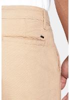 Bermuda Aramis Chino Clássica Canvas Caramelo