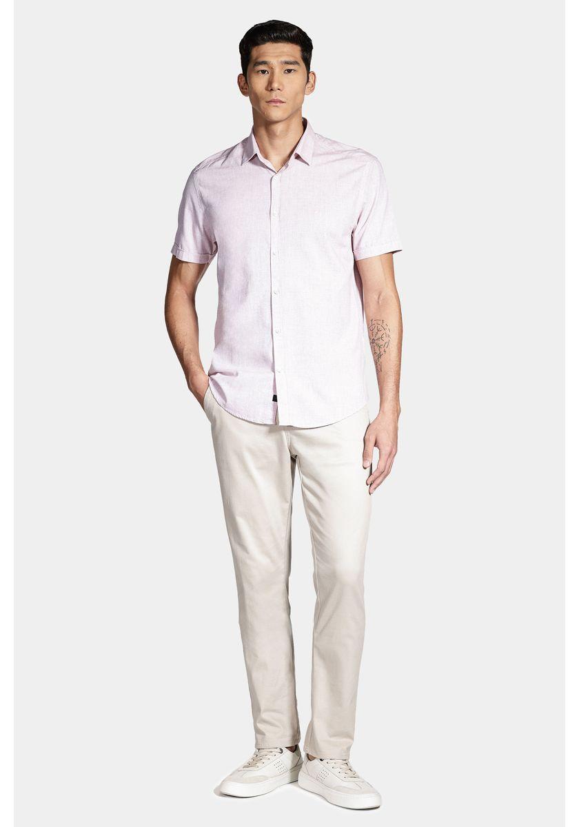 Camisa Aramis Manga Curta Cosmo Slim Algodão Modal Boa Vista - 2