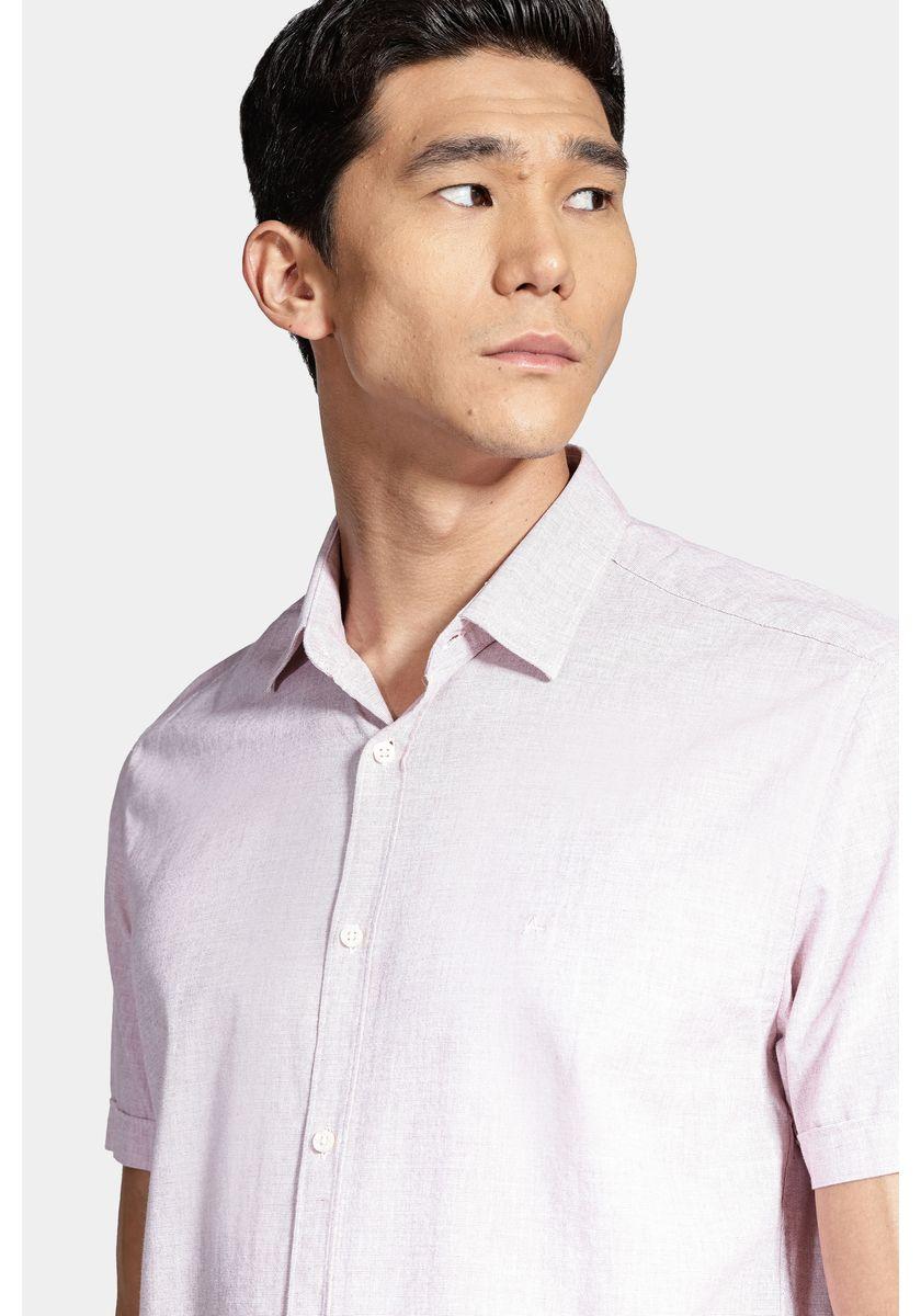 Camisa Aramis Manga Curta Cosmo Slim Algodão Modal Boa Vista - 3
