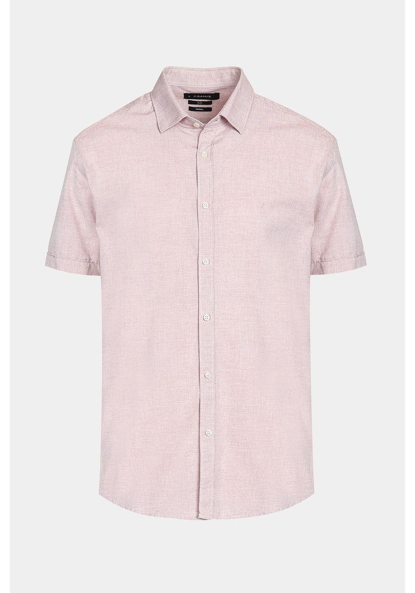 Camisa Aramis Manga Curta Cosmo Slim Algodão Modal Boa Vista - 6
