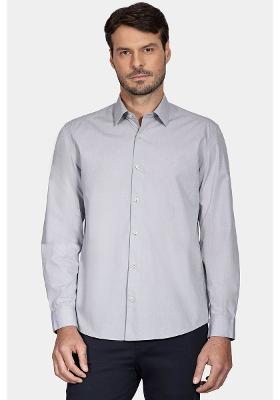Camisa Aramis Manga Longa  Barolo Cinza