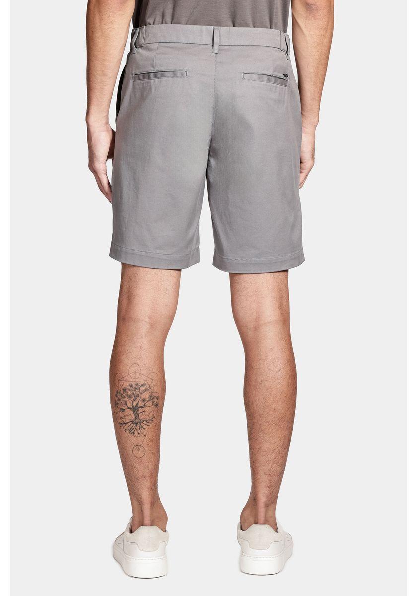 Bermuda Aramis Chino Premium Touch Moovex Cinza Grafite - 10