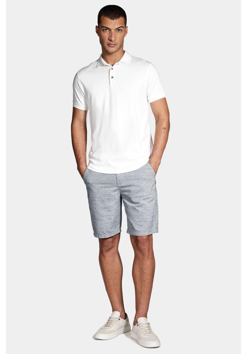 Bermuda Aramis Chino Clássica Oxford Marinho - 2