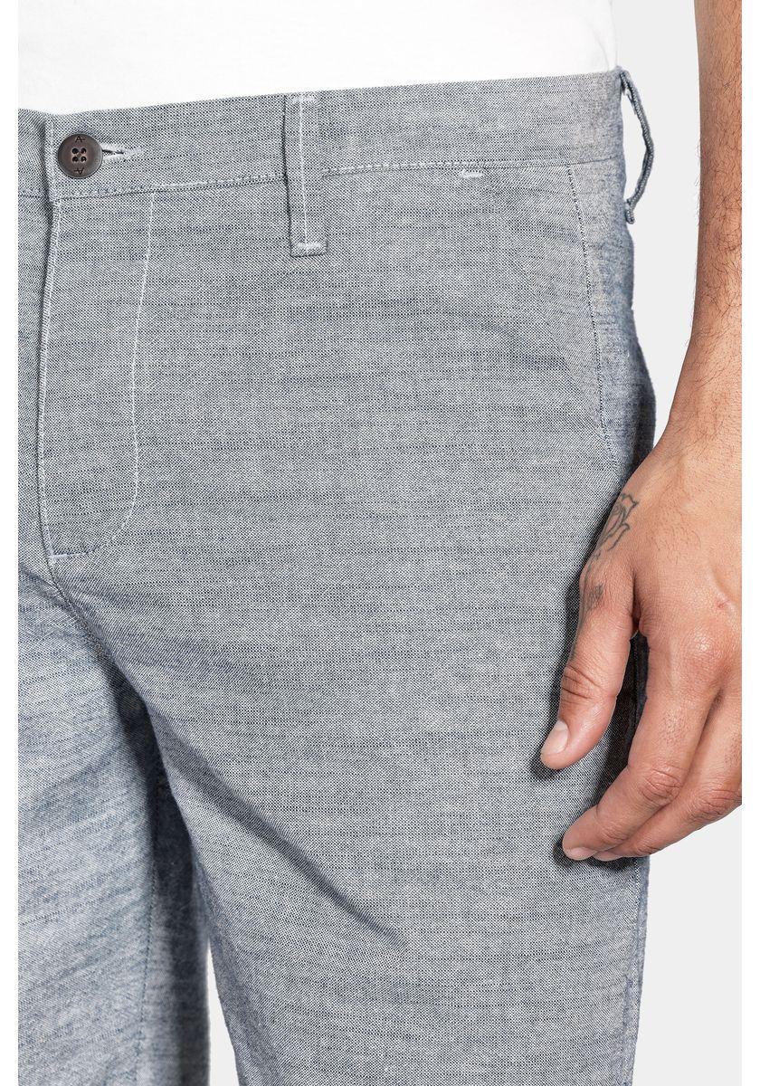 Bermuda Aramis Chino Clássica Oxford Marinho - 3