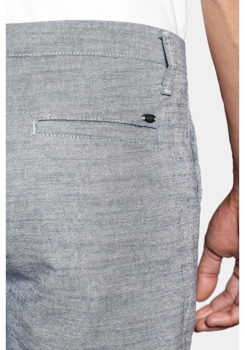 Bermuda Aramis Chino Clássica Oxford Marinho - 4
