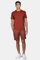 Bermuda Aramis Chino Sarja Moletom Tijolo - 2